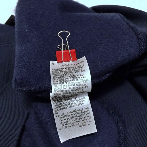 Ideology NWT Navy Pullover Sweatshirt Men L - Picture 9 of 9